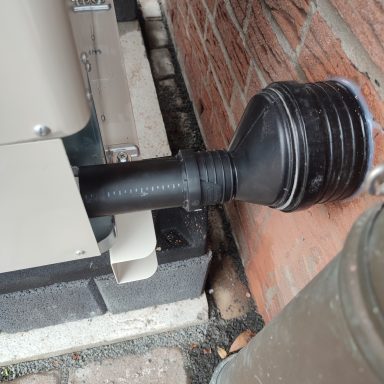 Anschluß Wärmepumpe
